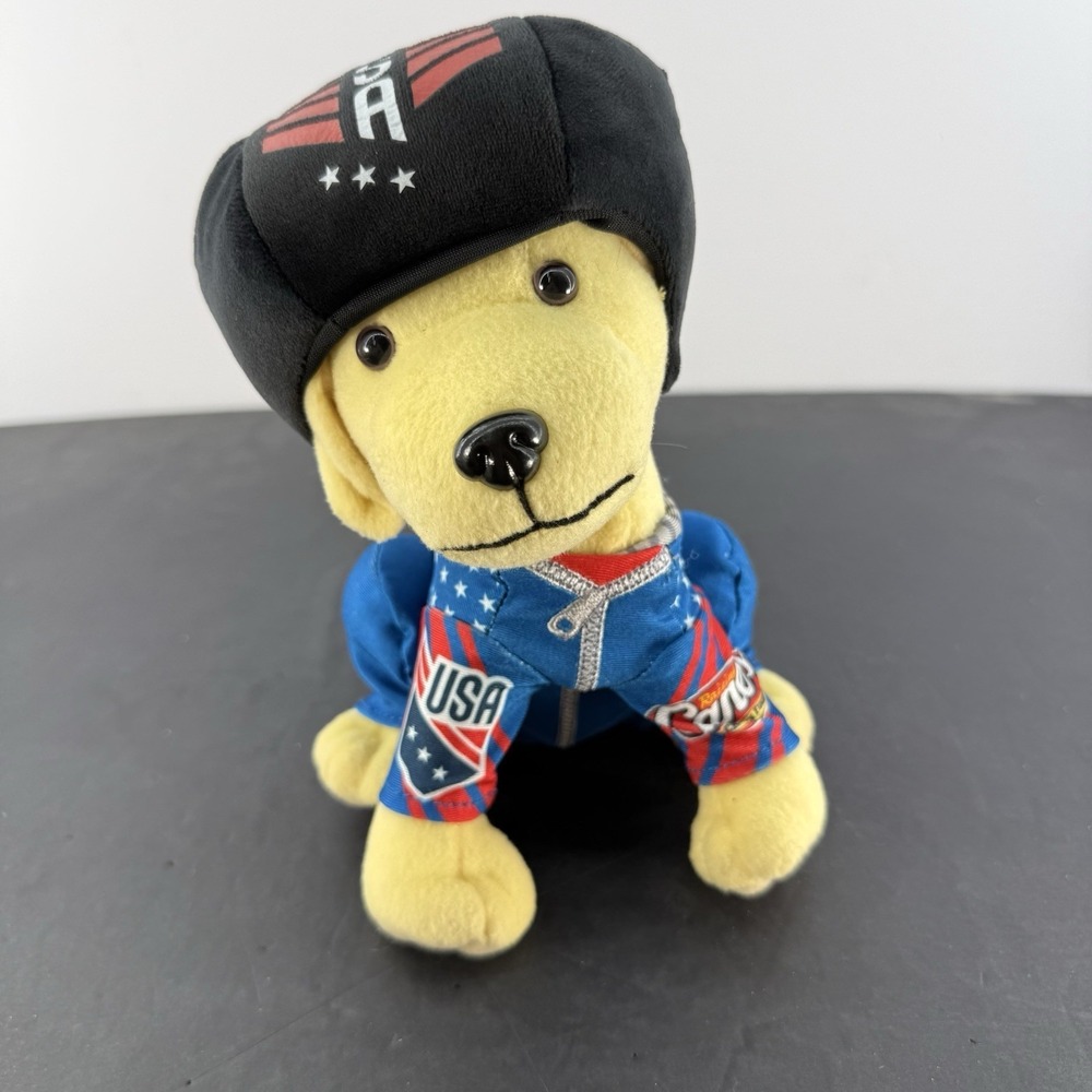 Raising Canes 2026 Limited Edition Bobsled  Puppy Dog Plush No Bobsled